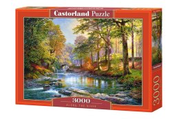 Castor Puzzle 3000 elementów Wzdłuż rzeki