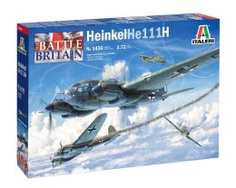 Italeri Model plastikowy Heinkel He 111H Battle of Britain 80th