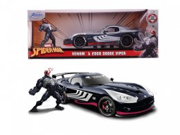 JADA TOYS Pojazd i Figurka Marvel Venom 2008 Dodge Viper 1:24