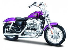 Maisto Harley Davidson 2013 XL 1200V Seventy-Two 1/18 Fioletowy