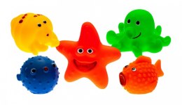 Hencz Toys Zabawki do kąpieli Morskie zwierzaki Rubberky