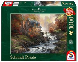 Schmidt Puzzle Premium Quality 1000 elementów Thomas Kinkade W starym młynie