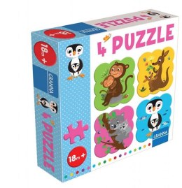 Granna Puzzle z Pingwinem 4 puzle 4 elementy