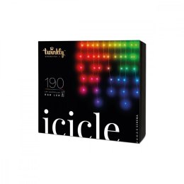 TWINKLY Inteligentne lampki LED Icicle 190 LED RGB Sople