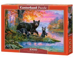 Castor Puzzle 1000 elementów Rodzina niedźwiedzi