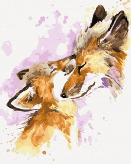Symag Obraz Malowanie po numerach - Miłość lisów