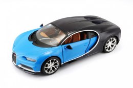 Maisto Model kompozytowy do składania Bugatti Chiron niebieski