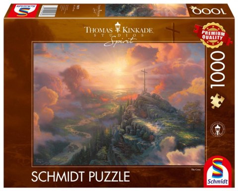 Schmidt Puzzle Premium Quality 1000 elementów THOMAS KINKADE Święty Krzyż