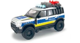 Majorette Pojazd Majorette Grand Land Rover policja 12,5 cm