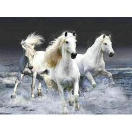 Norimpex Diamentowa mozaika - Białe konie w morzu
