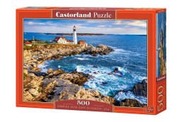 Castor Puzzle 500 elementów Latarnia morska Sunrise over Cape Elizabeth