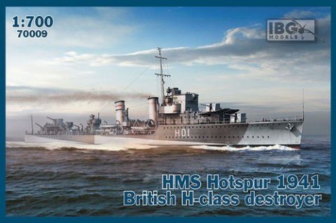 Ibg Model plastikowy statek HMS Hotspur 1941 British H-class destroyer