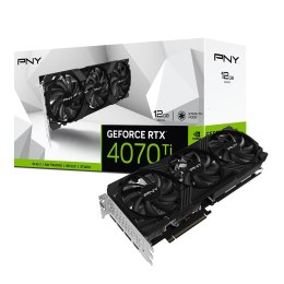 PNY Karta graficzna GeForce RTX 4070Ti 12GB Verto Triple Fan Edition VCG4070T12TFXPB1