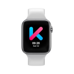 Kumi Smartwatch KU2 Pro Enhanced 1.69 cala 180 mAh srebrny