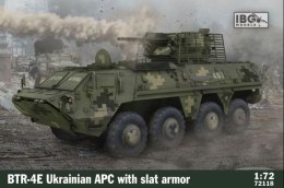 Ibg Model plastikowy BTR-4E Ukrainian APC with slat armor 1/72