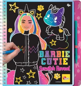 Lisciani Książeczka Barbie zdrapywanka i szkicownik