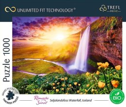 Trefl Puzzle 1000 elementów UFT Seljalandsfoss Wodospad Islandii