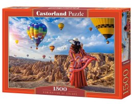 Castor Puzzle 1500 elementów Balony Podziwianie kolorów