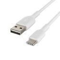 Belkin Kabel PVC USB-C do USB-A 15 cm biały