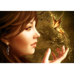 Norimpex Diamentowa mozaika - Dziewczyna z motylem