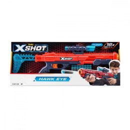 ZURU X-Shot Wyrzutnia pomarańczowa EXCEL Hawk Eye (16 Strzałek)