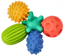 Hencz Toys Piłeczki sensoryczne 5 sztuk Pastelowe