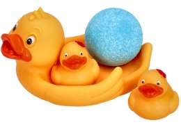 Hencz Toys Mydelniczka z kaczuszkami i kulą musującą do kąpieli