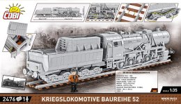 Cobi Klocki Klocki Kriegslokomotive Baureihe 52