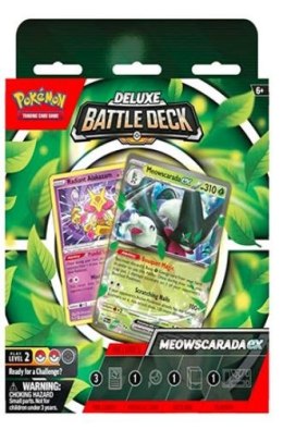 Pokemon TCG Zestaw kart Deluxe Battle Deck Meowscarada EX
