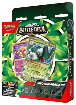Pokemon TCG Zestaw kart Deluxe Battle Deck Meowscarada EX