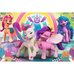 Trefl Puzzle 60 elementów W świecie przyjaźni Kucyki Pony