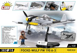 Cobi Klocki Klocki Historical Collection WWII Focke-Wulf FW 190-A3 382 klocki