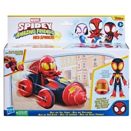 Hasbro Figurka z pojazdem Spidey Miles Drill Spinner