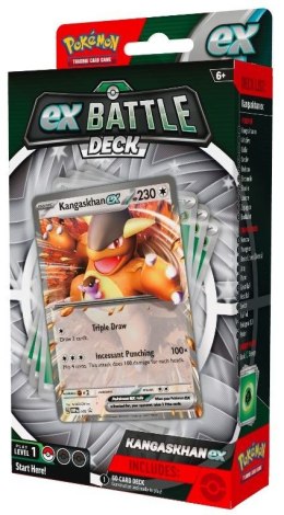 Pokemon TCG Karty Deluxe Battle Deck-Kangaskhan EX
