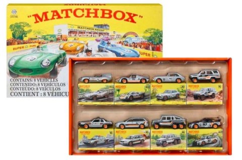 Mattel Zestaw pojazdów Matchbox 70 rocznica 8-pak kolekcjonerski