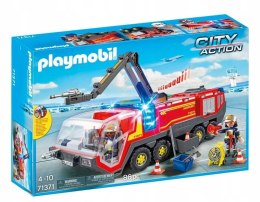 Playmobil City Action 71 371 Pojazd strażacki na lotnisku ze światłem