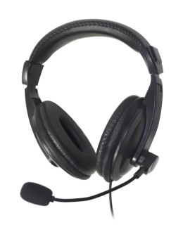 VAKOSS Słuchawki z mikrofonem Vakoss SK-608HV czarne