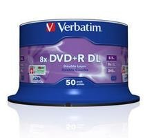 VERBATIM DVD+R Verbatim 8x 8,5GB  Cake 50 szt DL