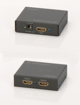 Digitus Splitter HDMI DIGITUS DS-46304 2-portowy, 4096x2160p 4K UHD 3D, HDCP1.3
