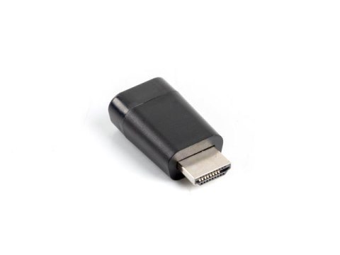 LANBERG Adapter Lanberg AD-0016-BK HDMI-A (M) -> VGA (F) czarny