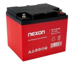 Nexon Akumulator żelowy Nexon TN-GEL 12V 50Ah long life(12l) - głębokiego rozładowania i pracy cyklicznej