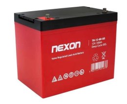 Nexon Akumulator żelowy Nexon TN-GEL 12V 80Ah long life(12l) - głębokiego rozładowania i pracy cyklicznej