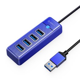 ORICO Hub USB-A Orico PW4U-U3-015-BL-EP 4x USB-A 3.1 niebieski