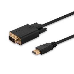 SAVIO Kabel HDMI Savio CL-103 19pin męski - VGA męski 1,8m
