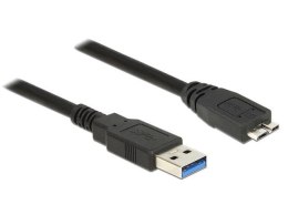 Delock Kabel USB Micro AM-BM 3.0 Delock 1,5m czarny
