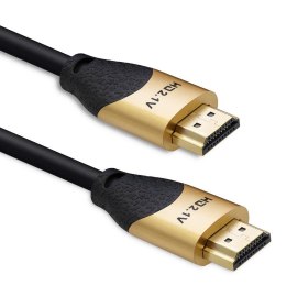 Qoltec Kabel HDMI QOLTEC v2.1 Ultra High Speed 8K | 60Hz | 26AWG | GOLD | 5m