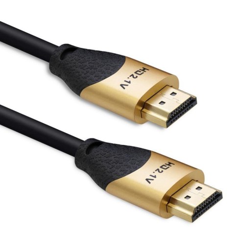 Qoltec Kabel HDMI QOLTEC v2.1 Ultra High Speed 8K | 60Hz | 28AWG | GOLD | 2m