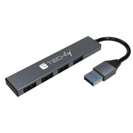 Techly Hub USB Techly 4-portowy USB3.2 Gen1