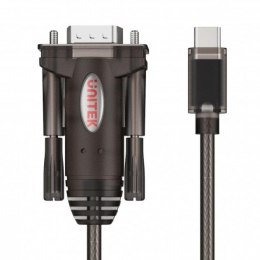 UNITEK Kabel adapter Unitek Y-1105K USB Type-C do RS-232 DB9M