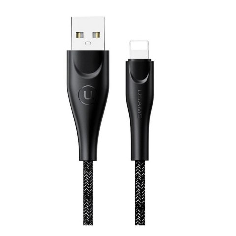 USAMS Kabel USB Usams U41 Lightning 1m czarny